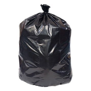 Pitt Plastics Eco-strong Can Liner, 16 Gal, 0.9 Mil, 24" X 32", Black, 500-carton freeshipping - TVN Wholesale